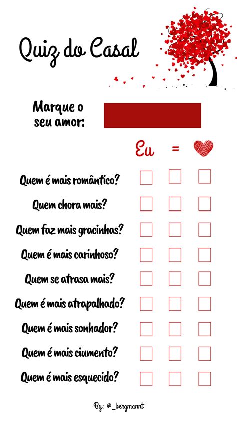 teste de relacionamento para casal